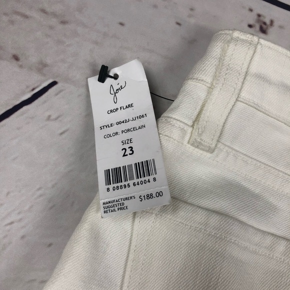 Joie White Cropped Jeans - Picture 5 of 8